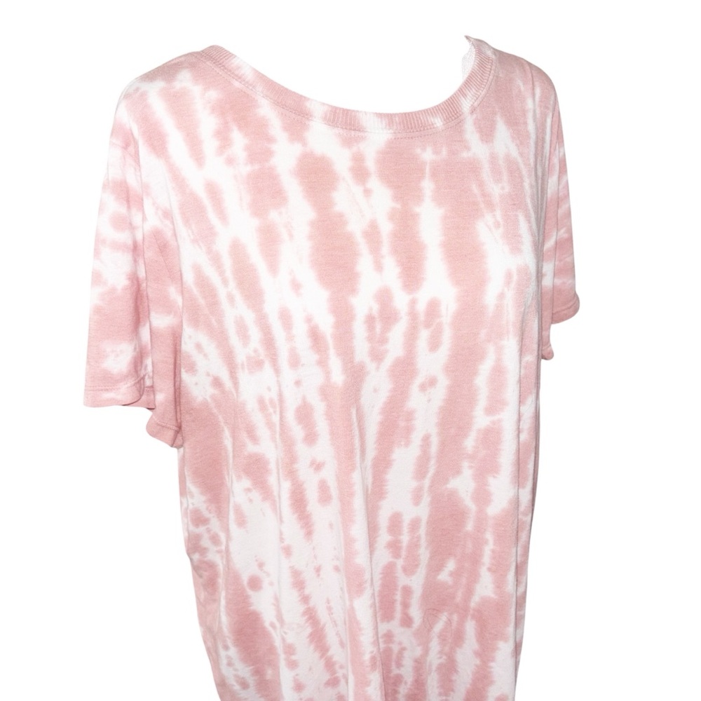 Torrid Pink Tie-Dye Short Sleeve Tee - Picture 3 of 3